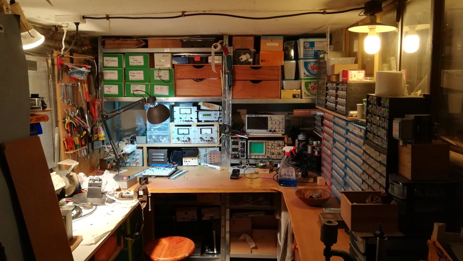 My first electronics lab