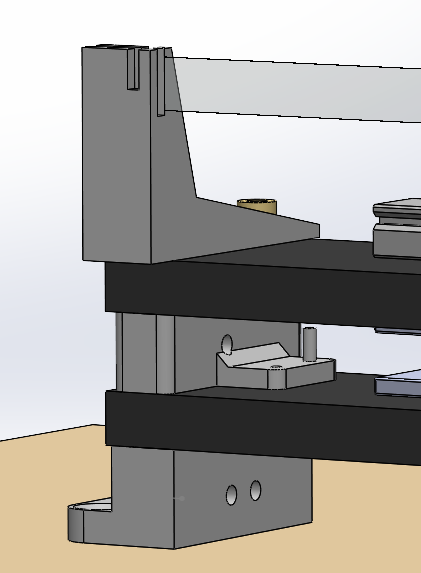 Stator spacer design with endstop mounts
